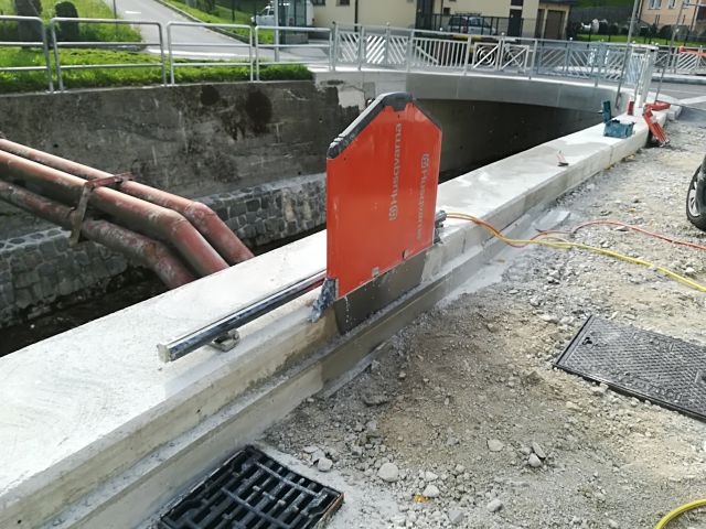 Rezanje AB stene