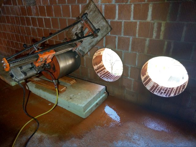 Vrtanje za ventilacijo
